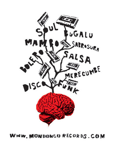 Diseño de sticker podcast mondongorecords