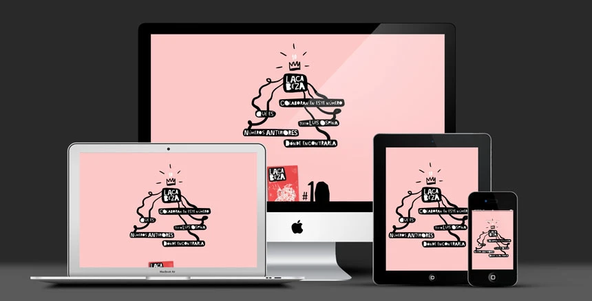 Revue LACABEZA - web design