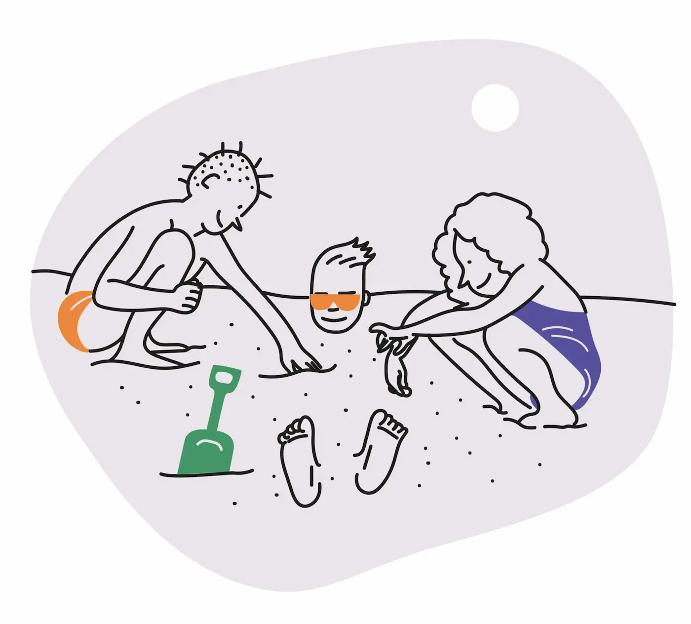 Illustration éditoriale pour Revue Travel Club - Ibiza